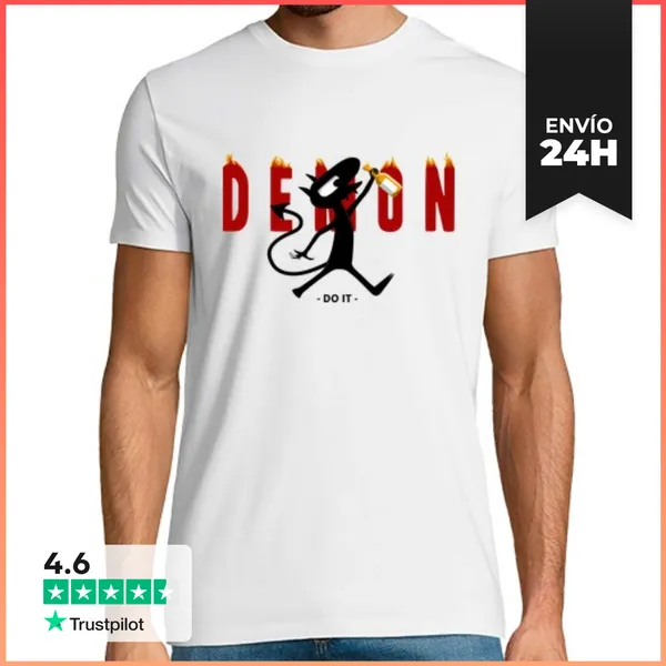 Camiseta Hombre Clásica Demon LaTostadora