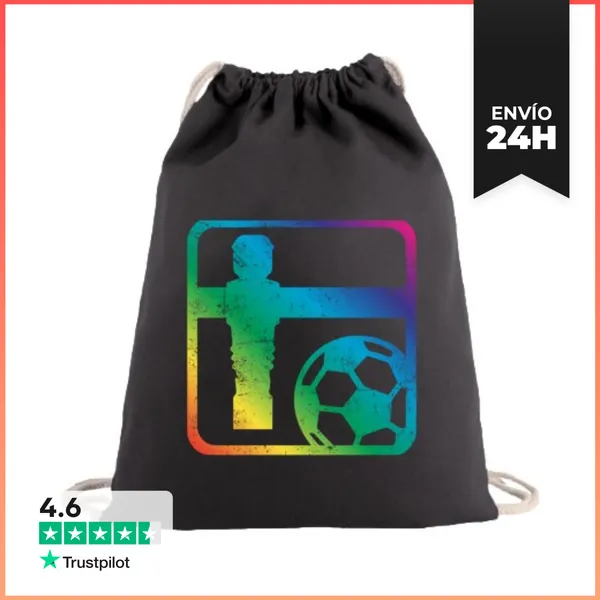 Mochila Saco Con Cuerdas Futbolin LaTostadora