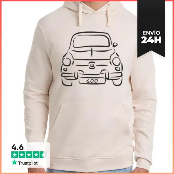 Sudadera Unisex Con Capucha 600 LaTostadora
