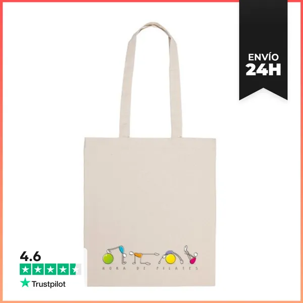 Bolsa De Tela Hora De Pilates 1 LaTostadora