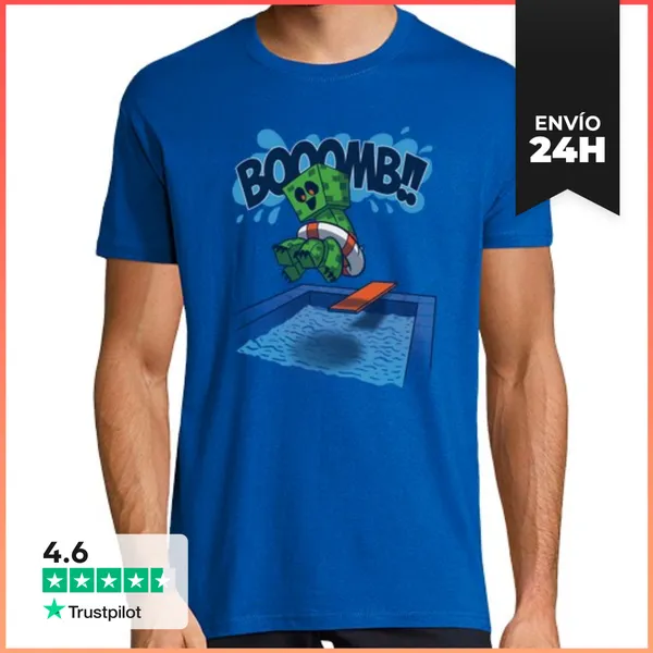 Camiseta Hombre Clásica Bomba Vaaa! LaTostadora