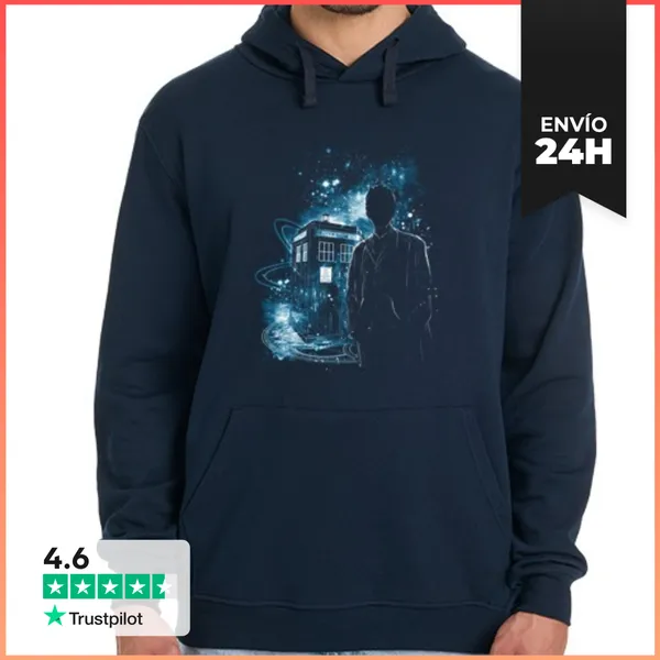 Sudadera Unisex Con Capucha Héroe Gallifreayan N10 LaTostadora