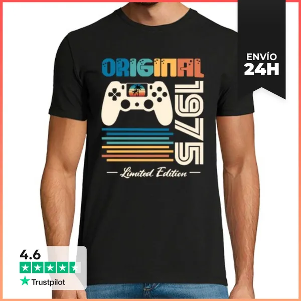 Camiseta Hombre Clásica Originales De 1975 LaTostadora