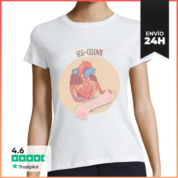 Camiseta Mujer Clásica ECG Celente LaTostadora