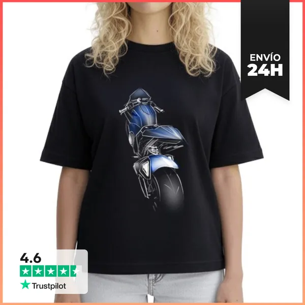 Camiseta Mujer Boxy Diseño 4745549 LaTostadora