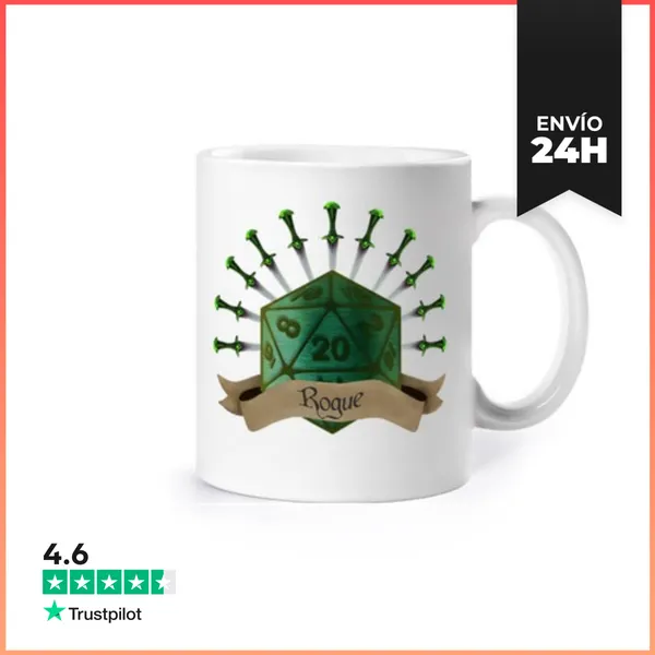 Taza - Rogue - Pícaro LaTostadora