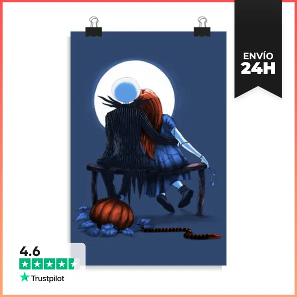 Póster Vertical Rey Y Muñeca De Trapo LaTostadora