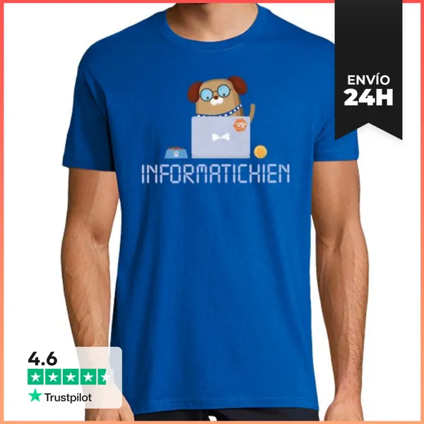 Camiseta Hombre Clásica Informatichien LaTostadora