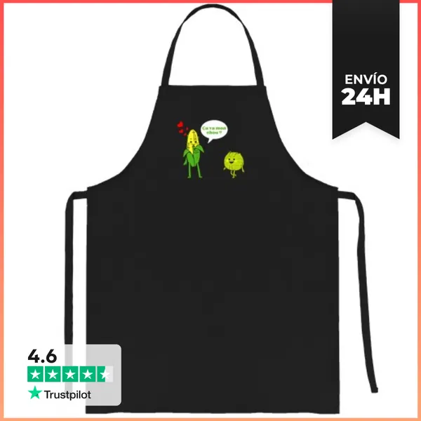 Delantal Esta Bien Mi Amor - Humor Vegetal LaTostadora