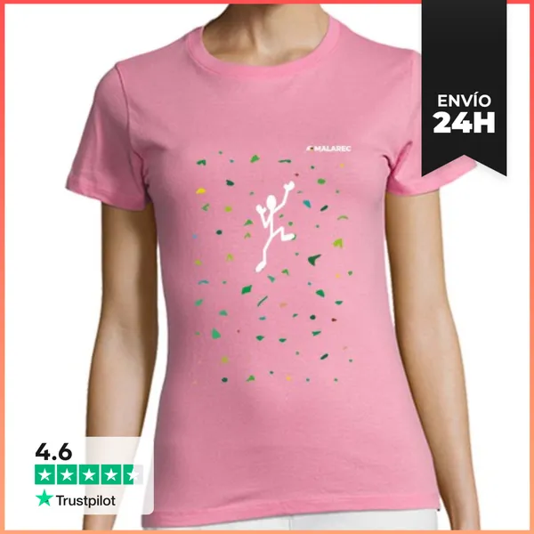 Camiseta Mujer Clásica Escalador LaTostadora