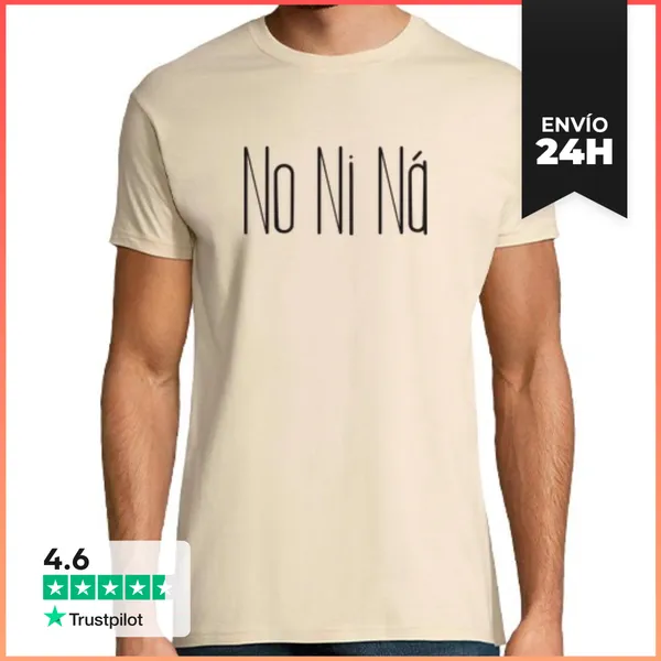Camiseta Hombre Clásica No Ni Ná - Miarma - Sevilla LaTostadora