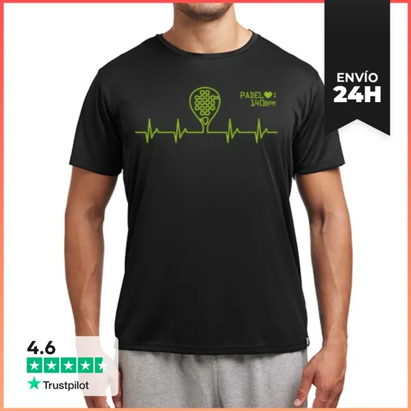 Camiseta Deportiva Hombre Padel Beat LaTostadora