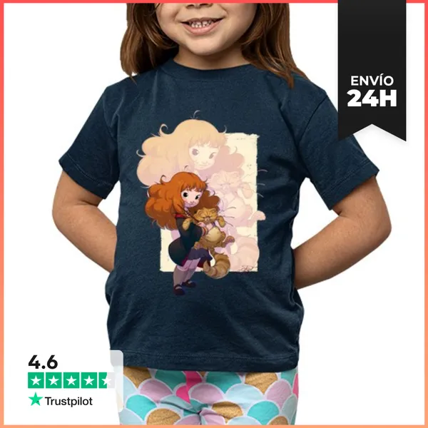 Camiseta Clásica Para Niños Little Hermione LaTostadora