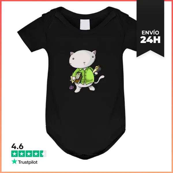 Body Bebé Gato Arquitecto Baby LaTostadora
