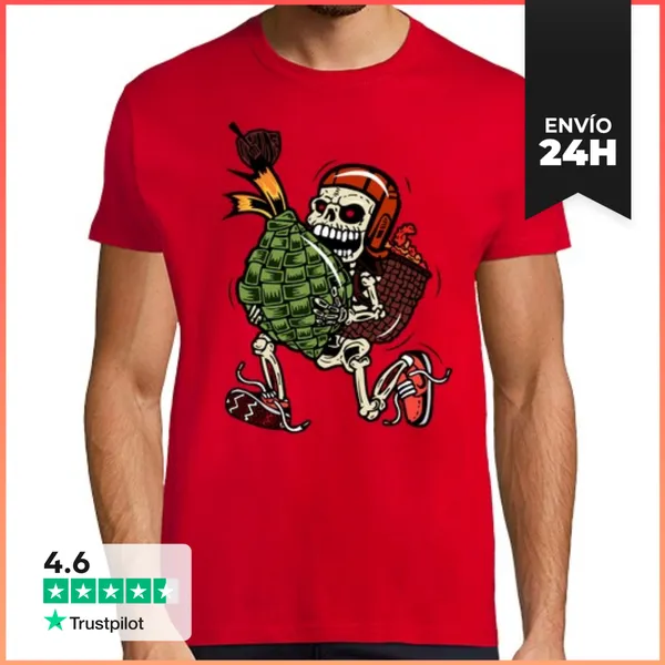 Camiseta Hombre Clásica Pared Actualización Interruptor