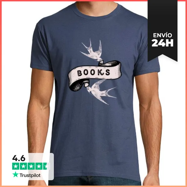 Camiseta Hombre Clásica Camiseta Tatuaje LaTostadora
