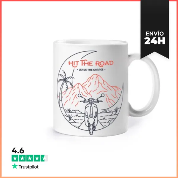 Taza Sal A La Carretera 2 LaTostadora
