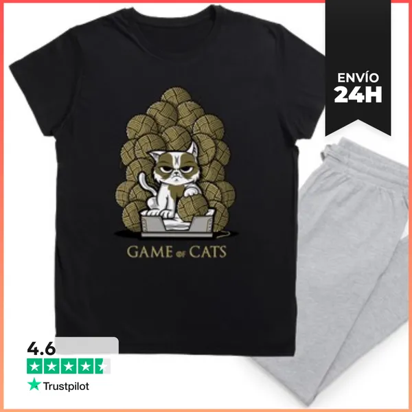Pijama Game Of Cats LaTostadora