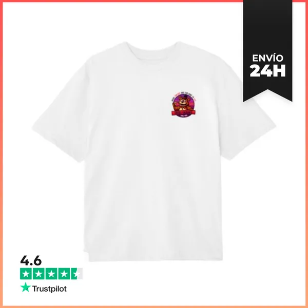Camiseta Oversize Freddy Fazbears LaTostadora