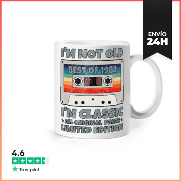Taza Lo Mejor De 1982 Edicion Limitada LaTostadora