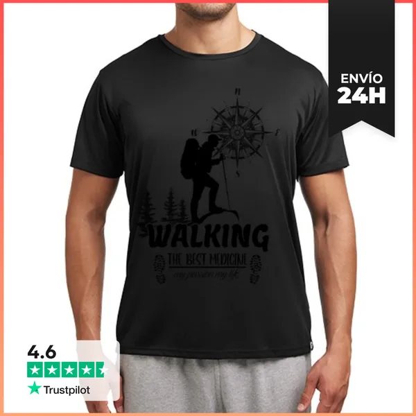 Camiseta Deportiva Hombre Senderismo LaTostadora