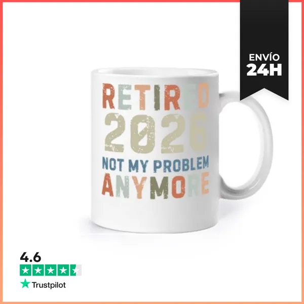 Taza Jubilado 2026 LaTostadora
