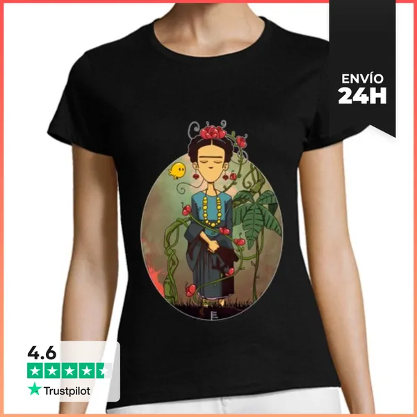 Camiseta Mujer Clásica Frida LaTostadora