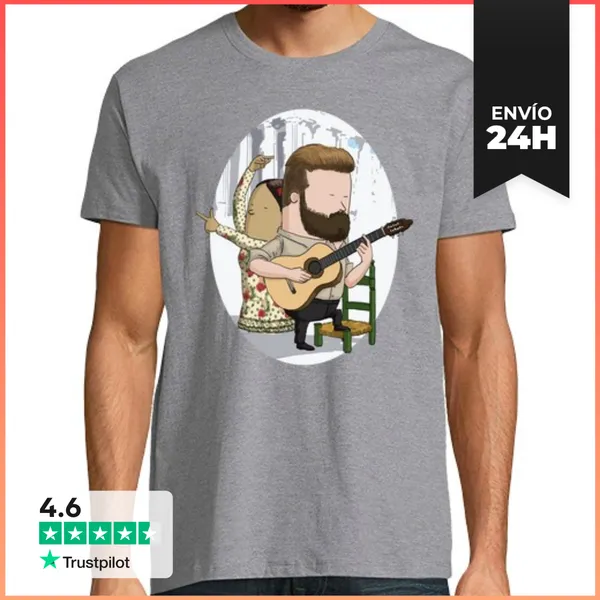 Camiseta Hombre Clásica Elena Chaves By Calvichi's LaTostadora