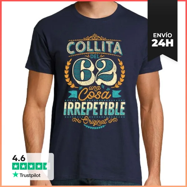 Camiseta Hombre Clásica Collita Del 62 Irrepetible LaTostadora