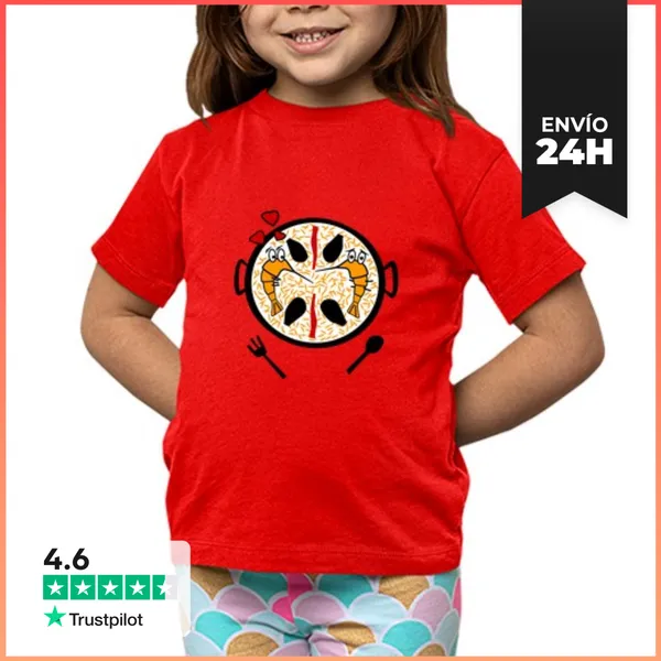 Camiseta Clásica Para Niños Paella LaTostadora