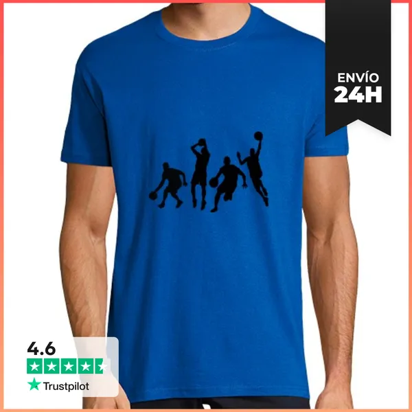 Camiseta Hombre Clásica Camisa De Baloncesto LaTostadora