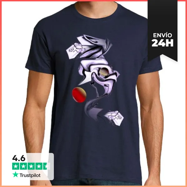 Camiseta Hombre Clásica Duendecillo Sátrapa Y Vilipendioso Chico
