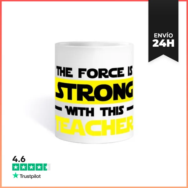 Taza Strong Teacher LaTostadora