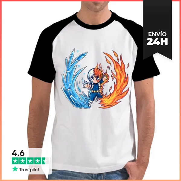 Camiseta Hombre, Estilo Béisbol Mejor Chico Caliente Y Frío -