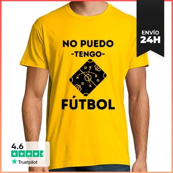 Camiseta Hombre Clásica No Puedo Tengo Fútbol Entrenador De Fút
