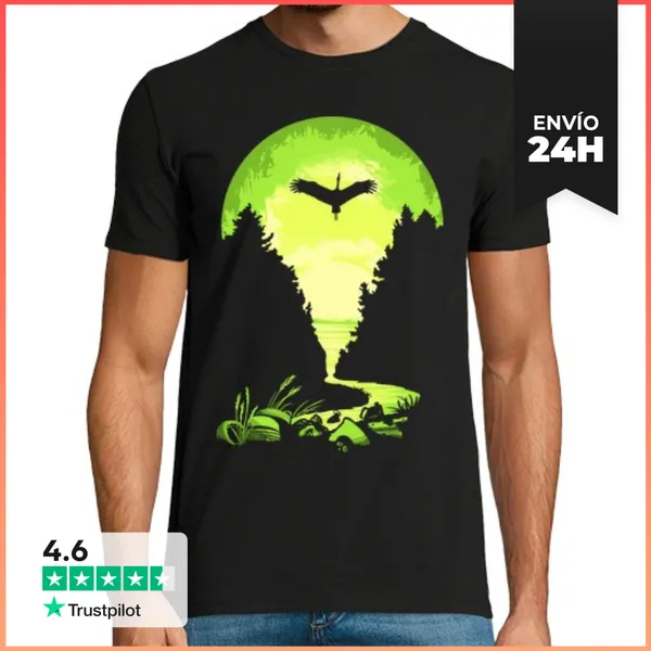 Camiseta Hombre Clásica La Contaminación Afecta LaTostadora