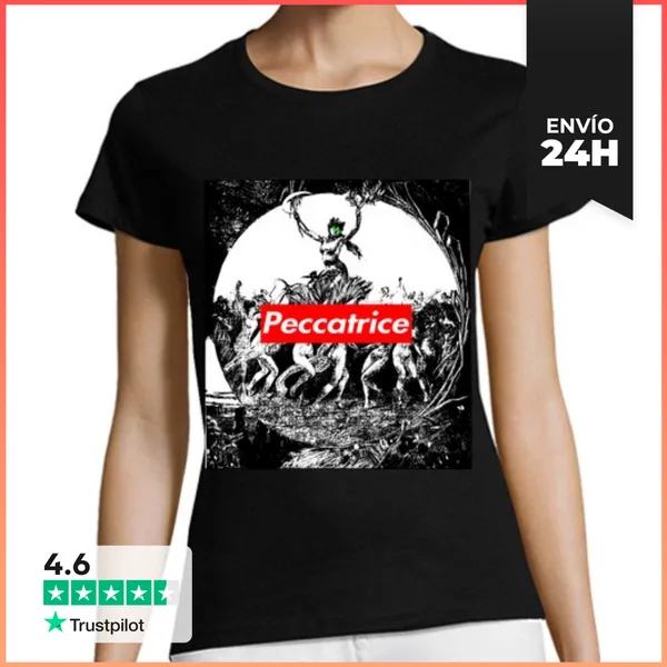 Camiseta Mujer Clásica Camiseta De Fiesta De Pecador LaTostadora