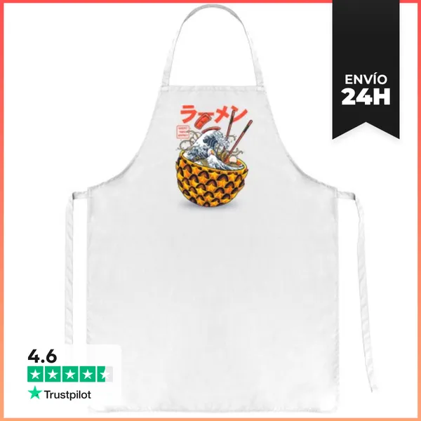 Delantal Gran Vibra Ramen LaTostadora