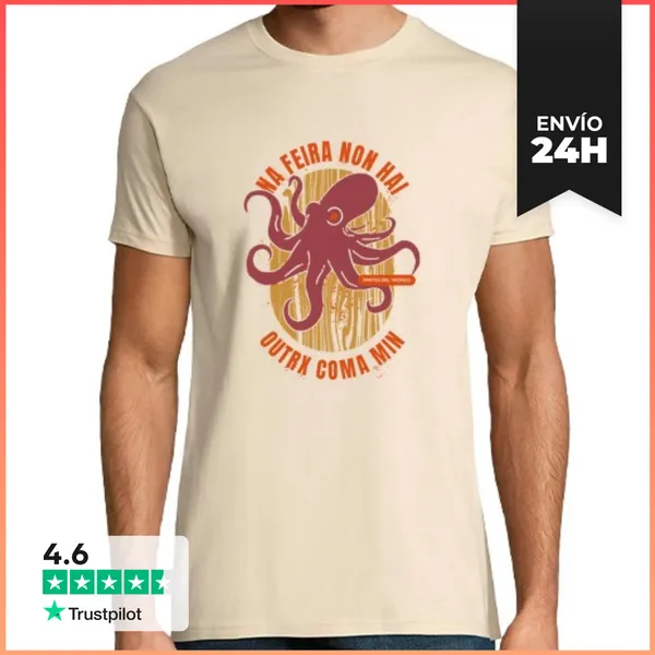 Camiseta Hombre Clásica Pulpeira, Jinetes Del Trópico LaTostadora