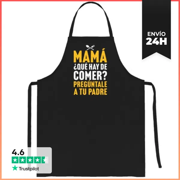 Delantal Mamá Qué Hay De Comer... LaTostadora