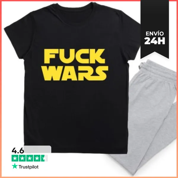 Pijama FUCK WARS Yellow LaTostadora