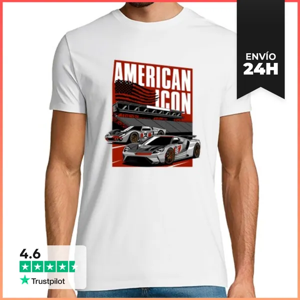 Camiseta Hombre Clásica GT40 LaTostadora