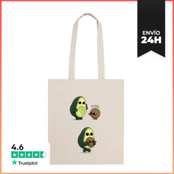 Bolsa De Tela Tired Avocado LaTostadora
