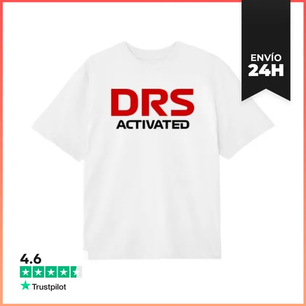 Camiseta Oversize DRS ACTIVATED F1 LaTostadora