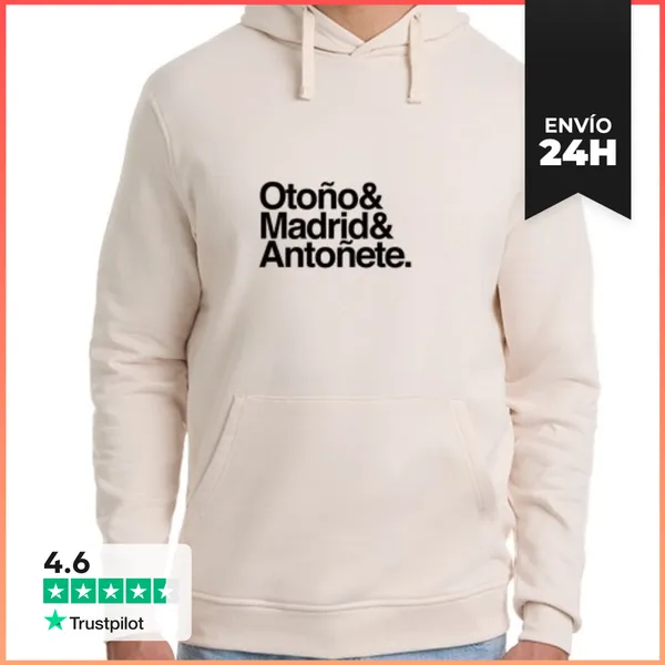 Sudadera Unisex Con Capucha Antoñete LaTostadora