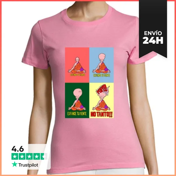 Camiseta Mujer Clásica Expande Tu Mente LaTostadora