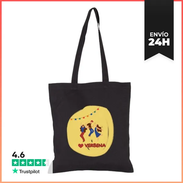 Bolsa De Tela I LOVE Verbena LaTostadora