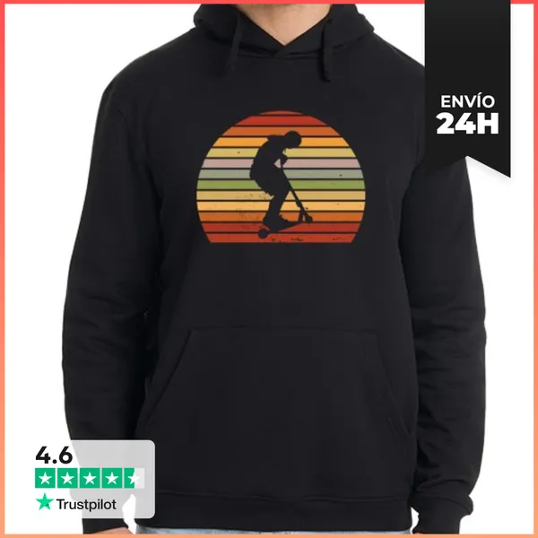Sudadera Unisex Con Capucha Idea De Regalo De Scooter Trucos De