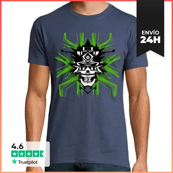 Camiseta Hombre Clásica Techno 23 LaTostadora