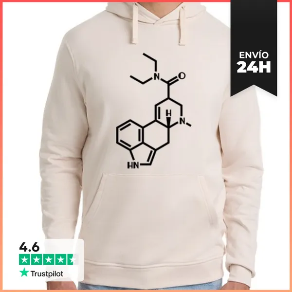 Sudadera Unisex Con Capucha LSD_black LaTostadora